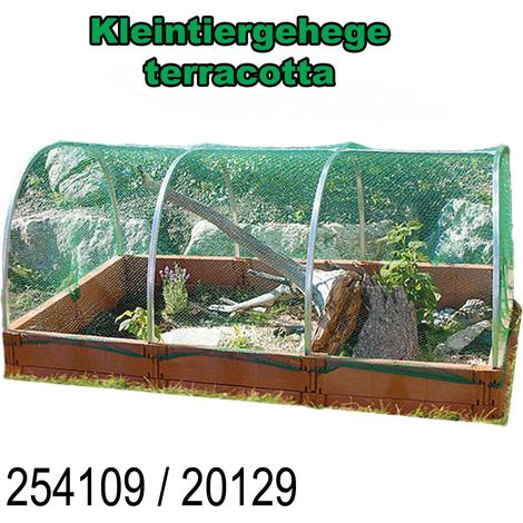 Juwel Kleintiergehege Kleintierauslauf Schildkröten 2m² terracotta/Basalt