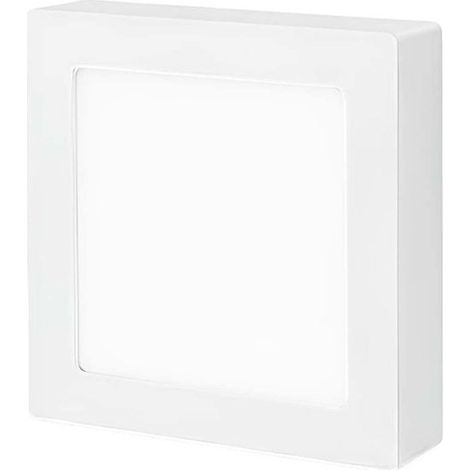 Panneau LED - AVIZAR - 6W 117x117 mm - Carré - Blanc - Éclairage homogène