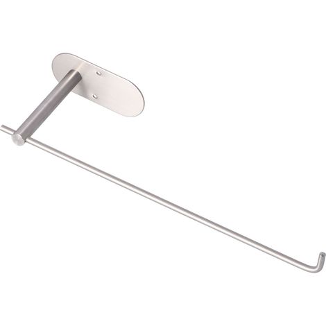 Kunststoff-Folienhalter, Edelstahl-Wandhalterung, Papierhandtuchhalter, Papierrollenhalter für Küche und Badezimmer (1/5)