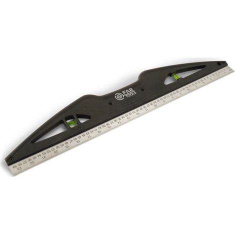 FARTOOLS Regle avec niveau - 60 cm (1/8)
