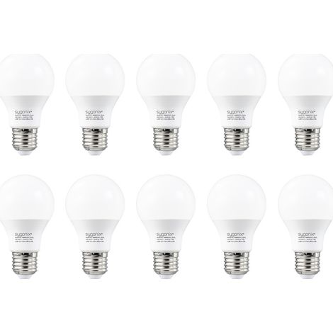 Sygonix SY-5237740 LED EEK E (A - G) E27  7.3 W = 60 W Warmweiß (Ø x H) 60 mm x 105 mm nicht dimmbar