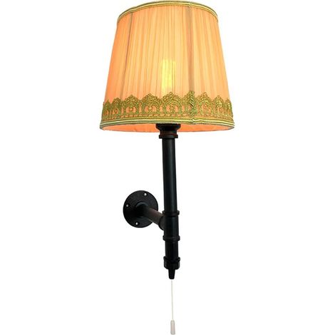 Applique Murale Vintage avec Interrupteur à Tirette, Lampes de (1/5)