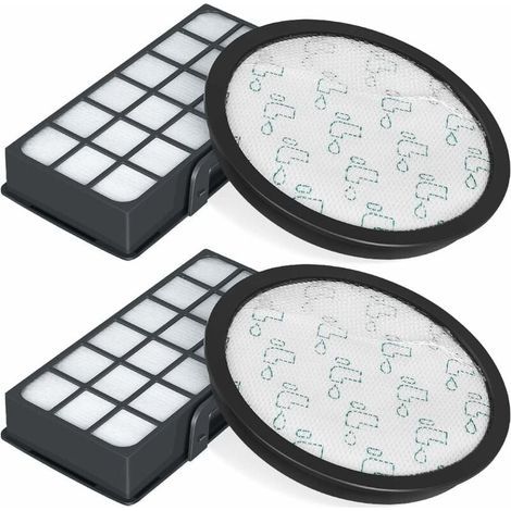 Paquete de 2 filtros HEPA para aspiradoras Rowenta Silence Force Cyclonic 4AAAA RO7647EA RO7663EA RO7676EA RO7681EA (modelo RO76xx), accesorios de filtro de repuesto ZR903701 H246 (1/5)