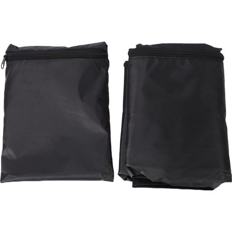Couverture d'étagère de Rangement imperméable, revêtement argenté, Couverture d'étagère sur Pied en Fil de Tissu Oxford avec pour la Maison, Le Garage et l'extérieur (210D) (1/5)