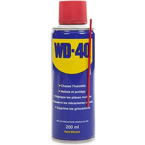 Dégrippant WD40 200 ml nettoie lubrifie protège (1/5)
