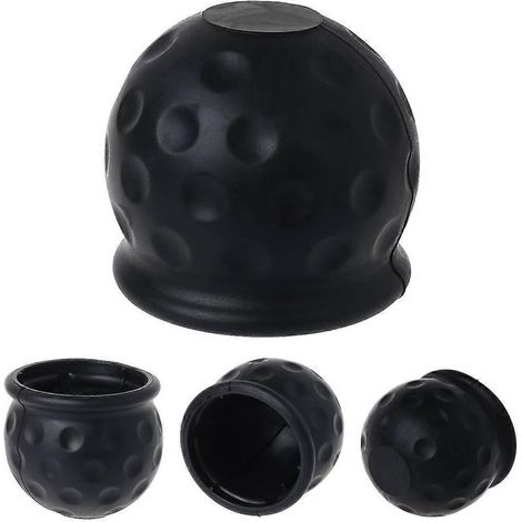 Capuchon de protection universel en caoutchouc pour boule d'attelage de remorque de 50 mm (1/4)