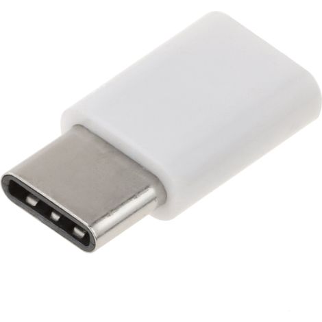 BeMatik - 3.0-C adaptateur USB 3.0-C mâle à Micro USB 2.0-B femelle (1/4)