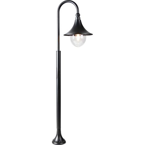 Smart-Außenlaterne schwarz 125 cm IP44 inkl. Wifi A60 - Daphne