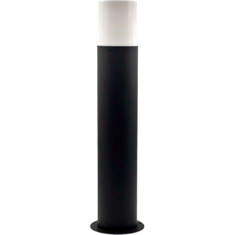 TRADE SHOP - Lampione Da Giardino Moderno 44cm Lampada Da Terra Vialetti E27 Esterno Ip44 529pa-b440 - Grigio (1/5)