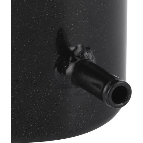 Fahrzeugmodifikation, Fahrzeugmodifikationsteile, Kühlmittelbehälter aus Aluminiumlegierung, Zusatzwassertank, 800 ml/27 oz, Universalwassertank, schwarz. (1/5)