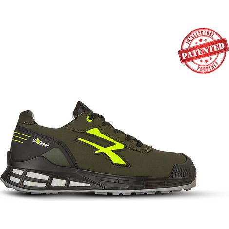 Sicherheitsschuhe niedrig ERMES S3 SRC CI ESD - Schwarz/Gelb 36 (1/2)