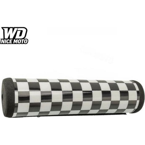 Coussin rond universel pour moto,200mm,barre transversale,coussin de poitrine en mousse pour guidon,pour EXC,CRF,YZ,YZF-Rouge (1/4)