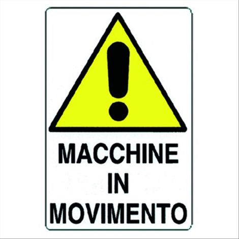 Cartello macchine in movimento (1/2)