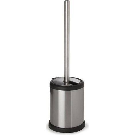 Brosse WC à Clapet Stan 39cm Argent (1/3)