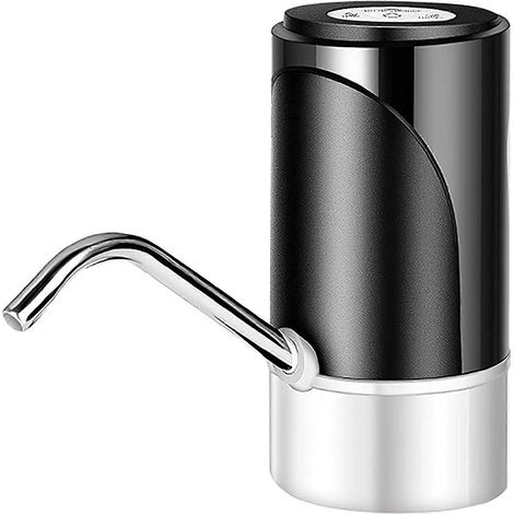Distributeur d'eau de 5 gallons (environ 19 litres), pompe à eau électrique rechargeable par USB, pour la maison, la cuisine, le bureau, etc. (1/5)