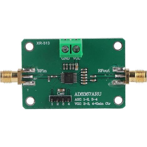 Amplificateur FI avec contrôle automatique de gain 0,1 à 500 MHz Amplificateur de fréquence intermédiaire pour récepteurs 2,7‑ (1/4)