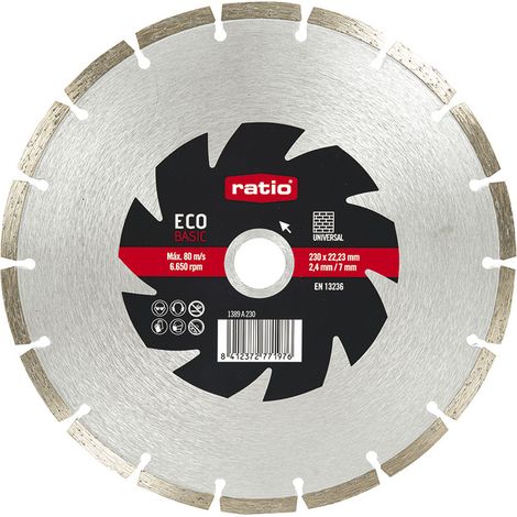DISCO SEGMEN.UNIV.ECO 230MM.RATIO - EHLIS (1/3)