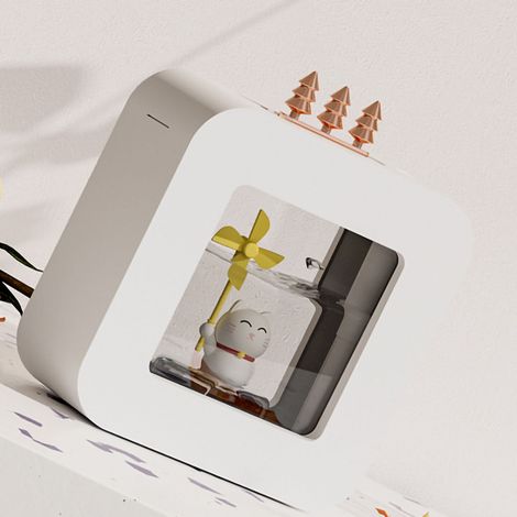 Petit humidificateur USB silencieux et mignon, en forme de chat porte-bonheur blanc, idéal pour la maison, la chambre, la voiture, l'aromathérapie, comme veilleuse ou pour animaux de compagnie. (1/5)