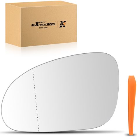 Left Door Mirror Glass for Skoda Superb VW Golf Passat 2001-2013 3C0857521 (1/5)