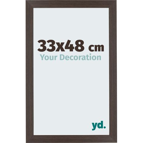 Cadre Puzzle 33x48 cm - Chêne Foncé - MDF - Mura. (1/5)