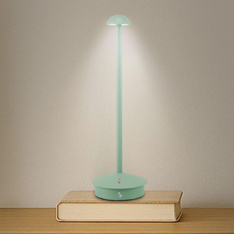 BEPER P207ILI150 Lampada da Tavolo Ricaricabile senza fili, 3 Tonalità di colore, Intensità Regolabile, USB Type-C Inclusa, Portatile per Scrivania, Comodino o Tavolo (1/5)