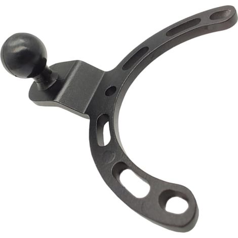 Supporto per telefono da moto con design a sfera, supporto resistente per smartphone da serbatoio, compatibile con action cam GoPro per avventure in bicicletta