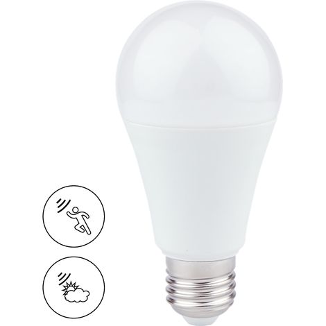 Ampoule LED 6W E27 3000K détecteur mouvement EK8047 Eko-Light (1/5)