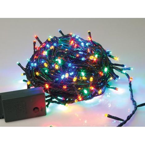 MAXILIGHT LED - 20 M - 300 LAMPES MULTICOLORES - FIL VERT VELLEMAN MXL-LED-20-300-24V-MC