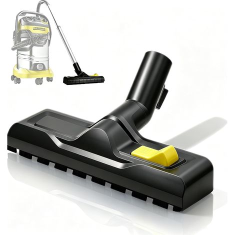 Buse de Sol pour Kärcher série WD Aspirateurs commutable (raccord 35 mm) Accessoire de sol eau et poussière pour aspirateur WD2, WD3 S, WD4, WD5 PS, WD6, MV3-6, SE4001, KWD 1-3 (1/5)