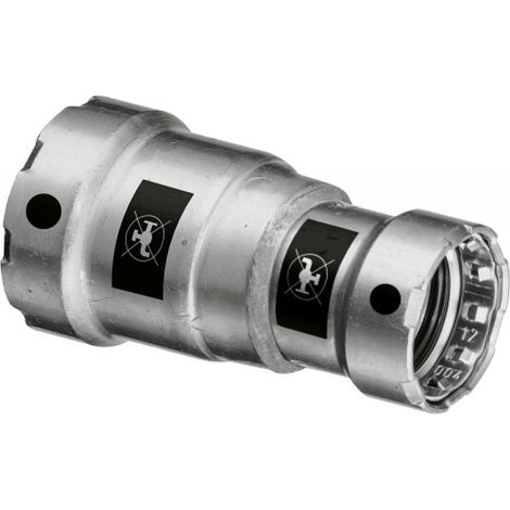 Manchon reduit acier � sertir Megapress femelle-femelle DN 20 - 3/4" reduit DN 15 - 1/2"