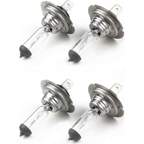 4pcs H7 phare ampoules de voiture ampoule standard halogène 12V / 55W (1/3)