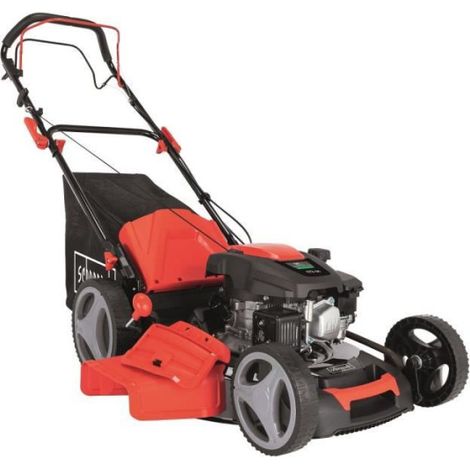 Scheppach – Tondeuse thermique autotractée 51cm – Moteur 173cc 4 temps – Largeur de coupe 51cm – Pour jardins jusqu'à 1600m2 (1/3)