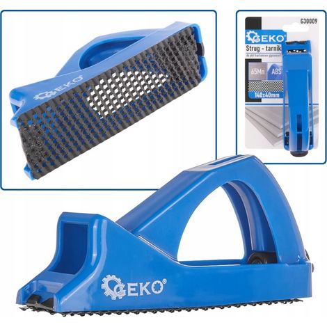 Râpe à main geko hand rasp plastique ergonomique 140x40 mm (1/3)