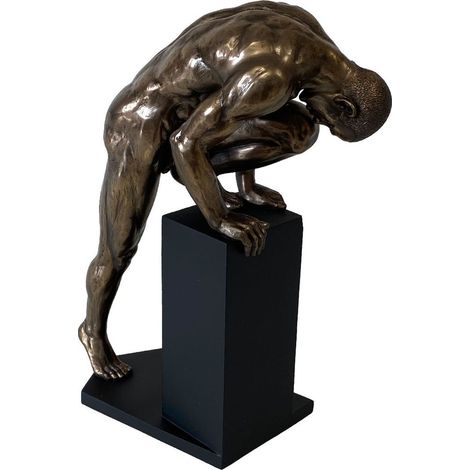 Statuette en résine Homme nu 34 cm (1/3)