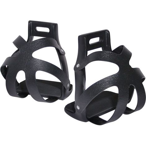 Supports d'endurance en aluminium peint avec protection en tissu et repose-pieds