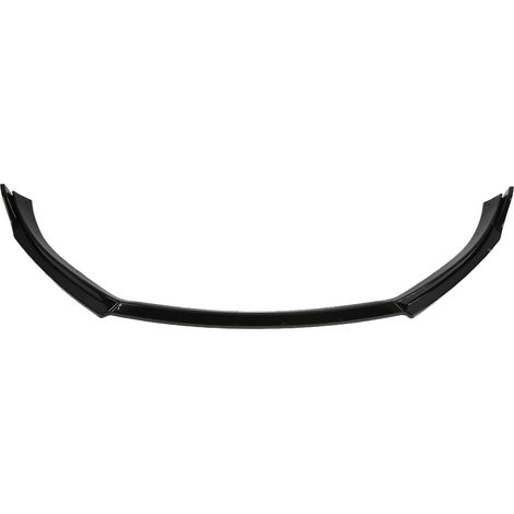 Becquet avant 3 sections en plastique ABS noir brillant pour VW Golf 6 Standard 2009-2013, spoiler lèvre de pare-chocs, kit de remplacement (1/5)