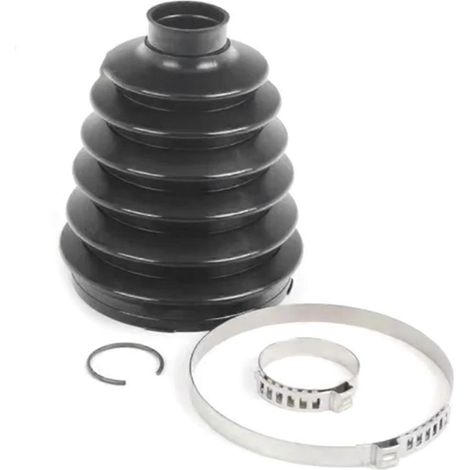 Kit de soufflet de protection anti-poussière pour demi-arbre de transmission et joint homocinétique extérieur pour Mercedes-Benz X164 (A1663300085 / 1643300685) (1/5)