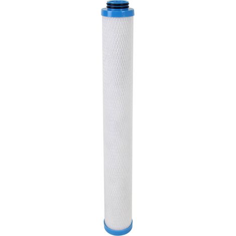 Cartouche Crystal Filter® CBE-10-19-BX charbon actif BX 20'' - 10 µm - compatible CA20BX (1/5)