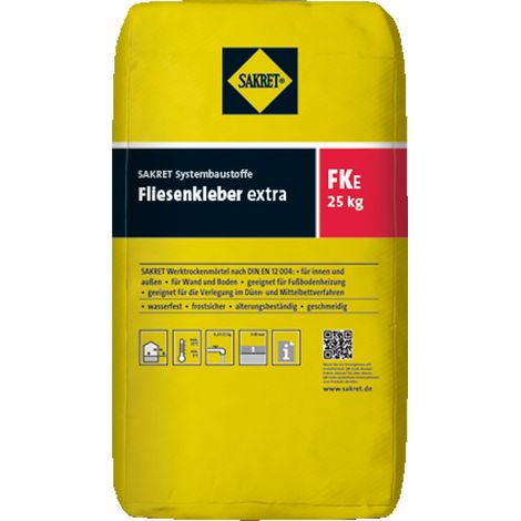 SAKRET Fliesenkleber extra FKe 25kg