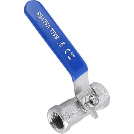 Vanne 304 en Acier Inoxydable avec Fil Femelle pour Une Fermeture et Un Contrôle Fiables (1/4 "(2 Points)) (1/5)