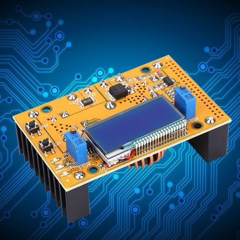 Module abaisseur CC-CC à courant et tension réglables, double affichage LCD, équipement électrique (1/5)