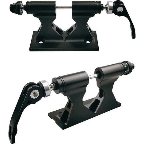 Porte-vélos de toit universel pour voiture et pick-up – Fixation vélo noire, transport sécurisé