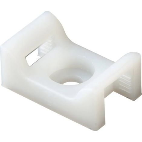 Base de montaje Ancor screw 8 nylon resistente UV 25 unidades