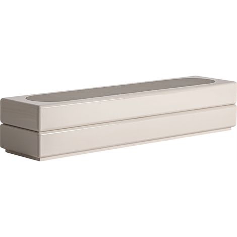 Table basse contemporaine beige - crème et beige (1/5)