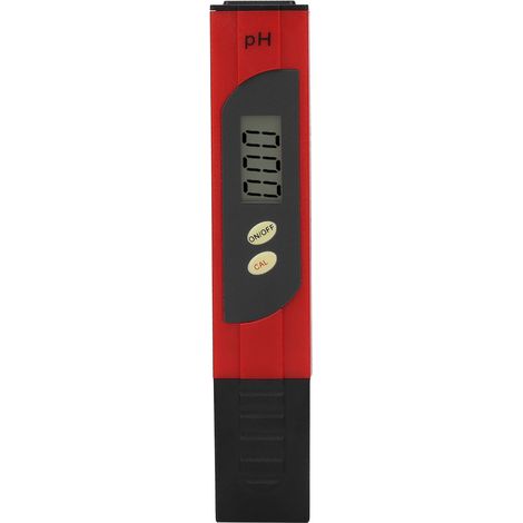 pH-mètre numérique portable étanche pour piscine et aquarium, électrode métallique, précision ±0.01, compensation température (1/5)