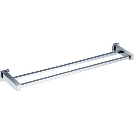 RAK Cubis Double Towel Rail - RAKCUB9912 (1/2)