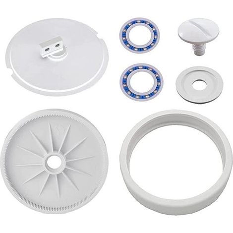 Replacement parts for pool vacuum wheels for Polaris 280 and 480, large wheels with spare parts for tire bearings. (1/5)