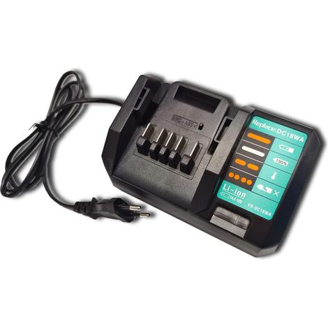 Chargeur Compatible pour Batterie Chargeur 14,4V-18V G-Series Batterie100V-240V 2,0 A pour BL1413G BL1440G BL1813G BL1815G BL1820G BL1830G BL1840G (1/5)