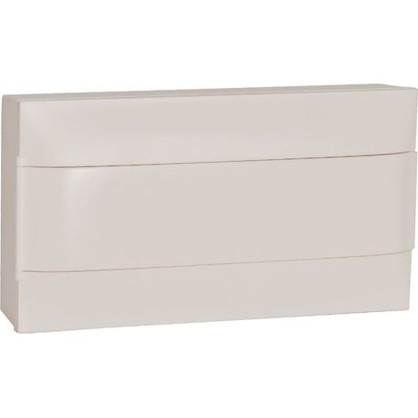 LEGRAND 3414971199248 PRACTIBOX S RÉPARTITEUR MODULAIRE EN SAILLIE BLANC 1 X 18 PORTES 137426