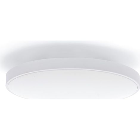 Plafonnier LED 15W, Lampe de plafond pour salle de bain IP44, 1500 lumens, Couleur Lumière Froide (6000K) pour Salle de bain, Cuisine, Balcon (1/5)